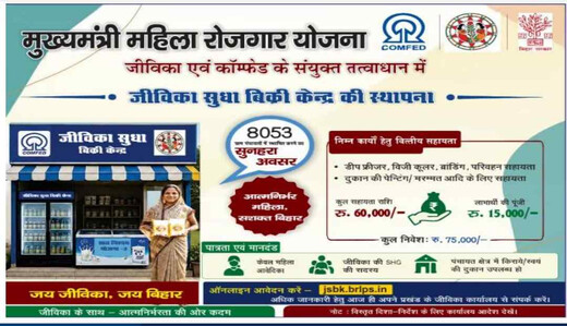 लखीसराय की हर पंचायत में खुलेगा जीविका सुधा बिक्री केंद्र, महिलाओं को मिलेगा स्वरोजगार